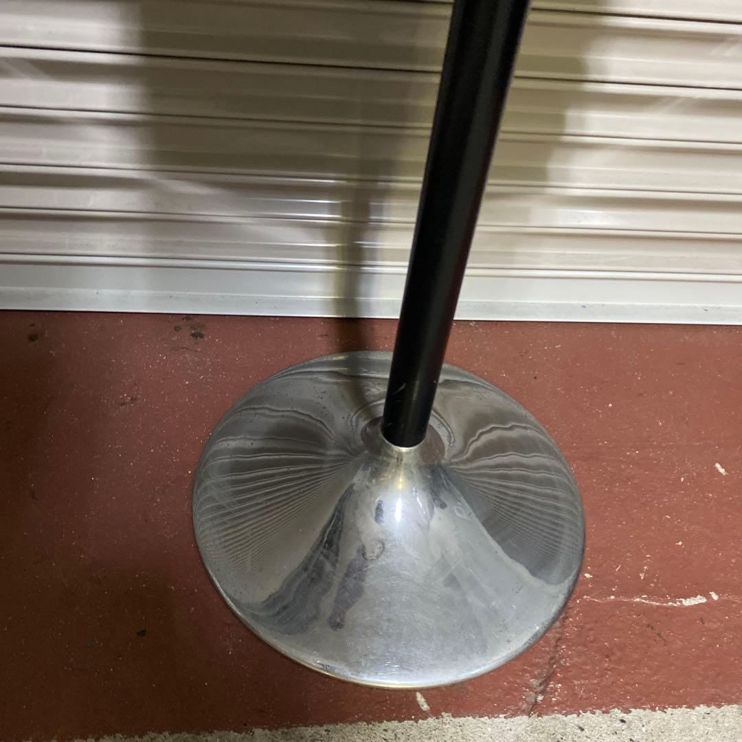 る*う様 赤ベルベット カウンターチェア 固定式 レトロ