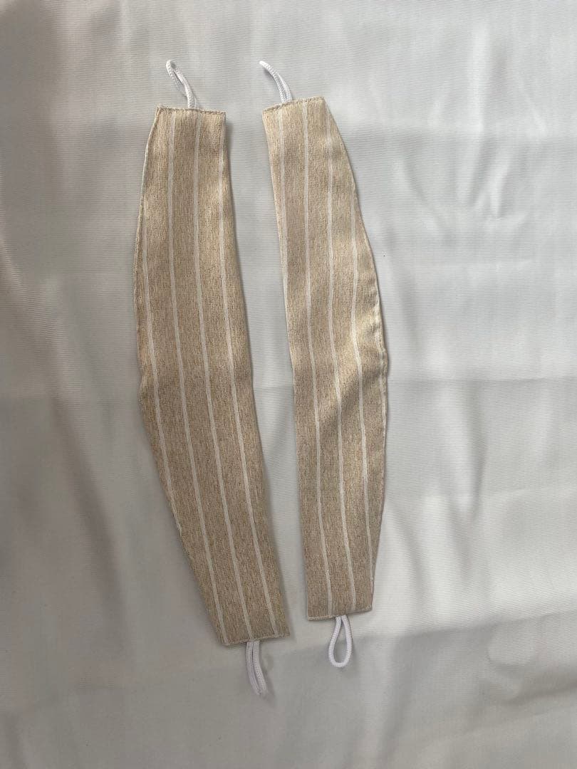 ニトリ　オーダーカーテン2枚セット ストライプ柄カーテン