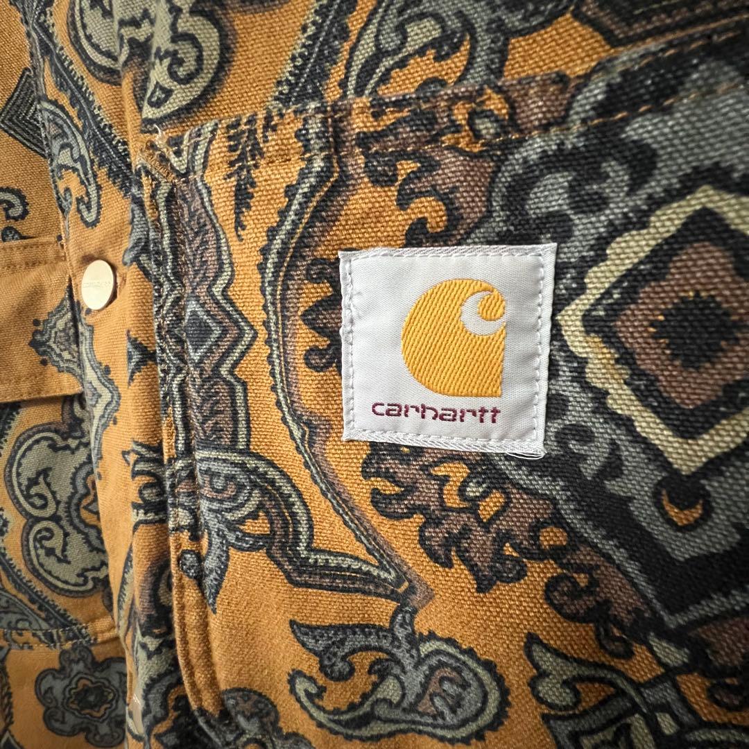 【RYO35】カーハート カバーオール ミシガンコート ハミルトンブラウン