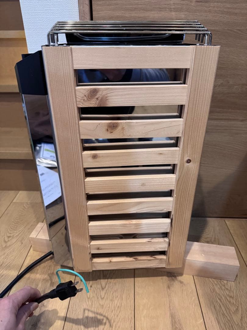 電気サウナストーブ ストーン付き お家でサウナ 家庭用サウナ 自宅サウナ