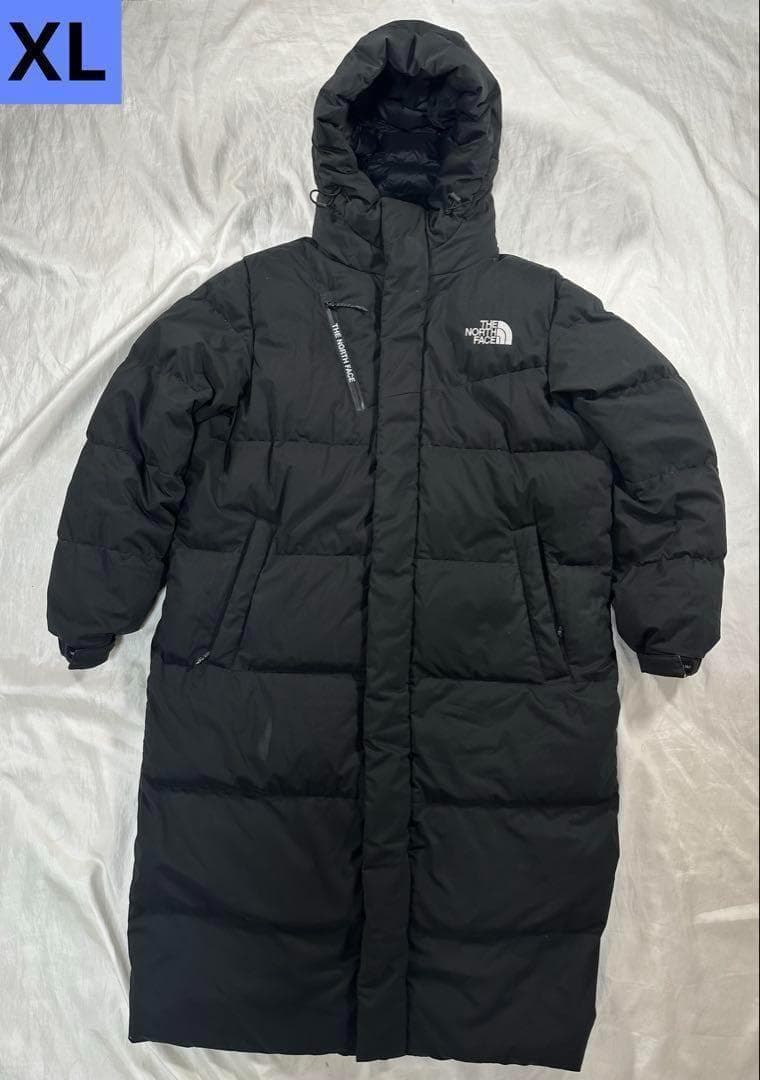 THE NORTH FACE ダウンコート　ベンチコート　刺繍ロゴ