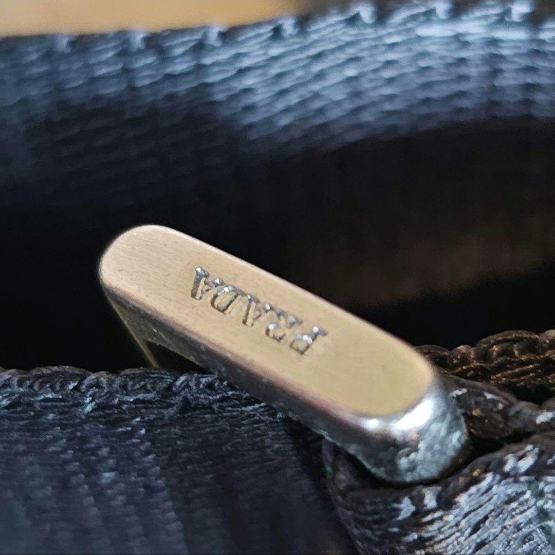 PRADA プラダ　メッセンジャーバッグ ブラウン/ブラック 　美品！