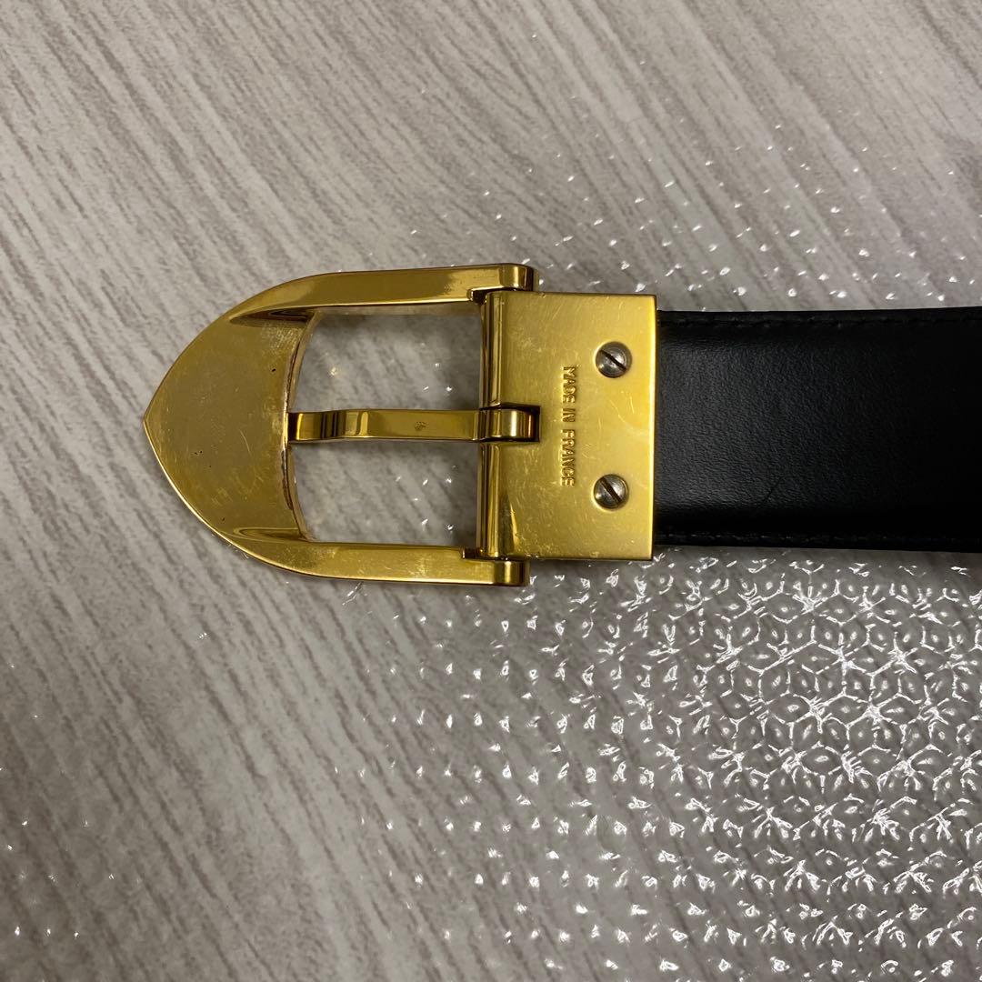 LOUIS VUITTON サンチュールクラシックタイガ　ベルト　ブラック