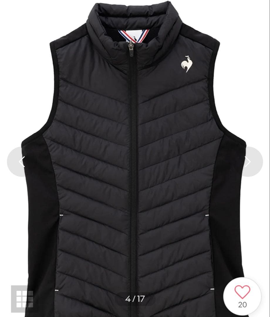 ルコック　パデイングベストL