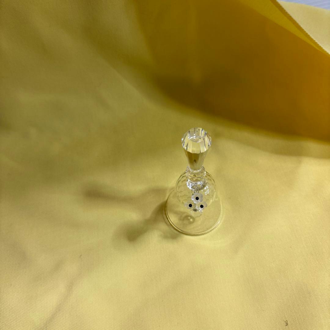 SWAROSKI SILER CRYSTL ベル　すず　呼び鈴