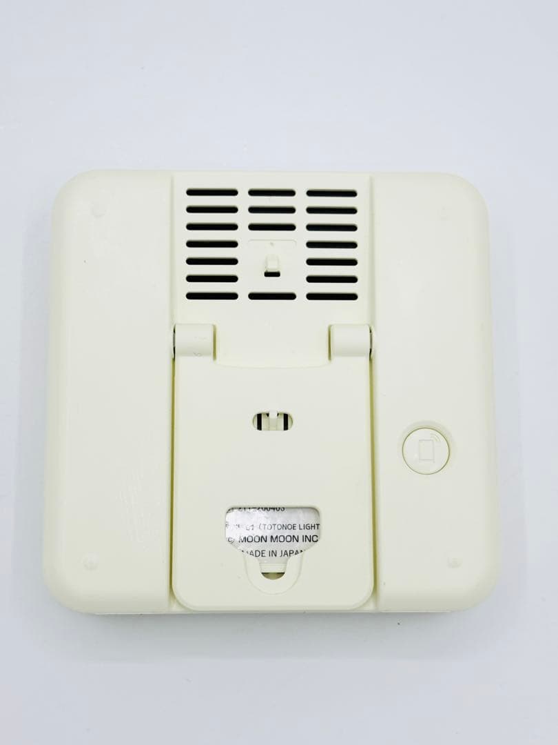 トトノエライト/アイボリー/光目覚まし時計moonmoonムーンムーン