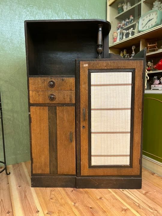 違い棚 昭和レトロ 当時物 アンティーク インテリア ビンテージ