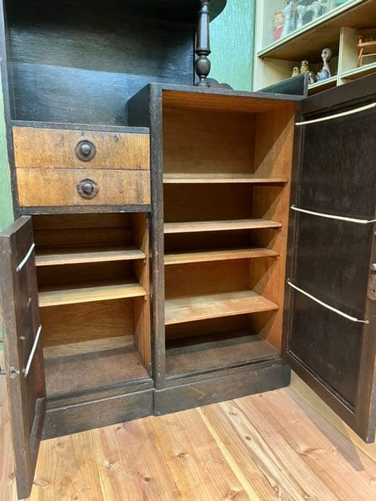 違い棚 昭和レトロ 当時物 アンティーク インテリア ビンテージ