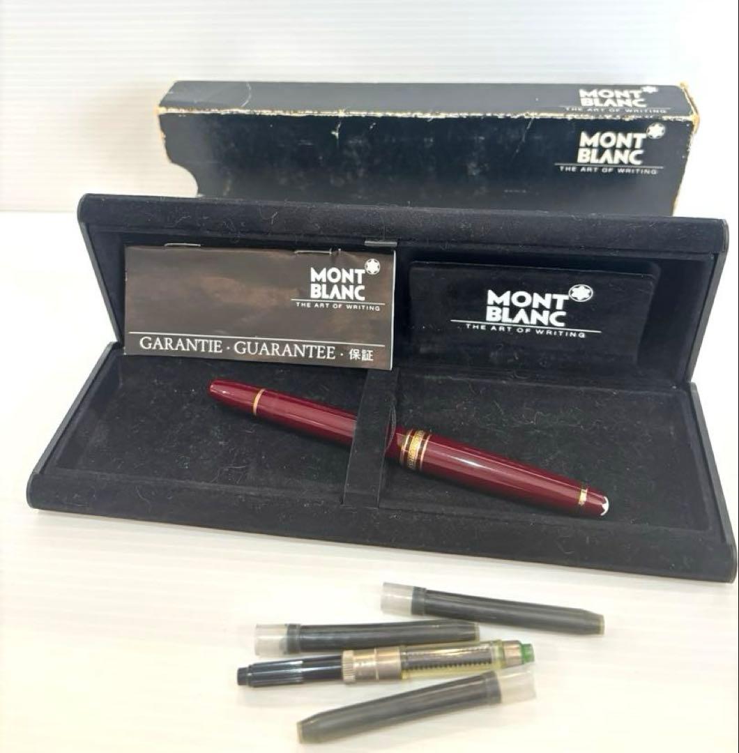 MONT BLANC 万年筆　赤