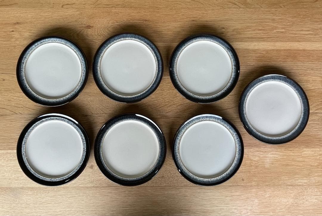 新品　デンビー　Denby　20.5cm　ティープレート　7点セット