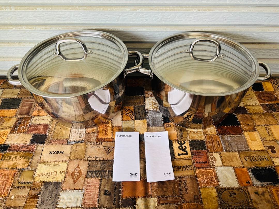 L9★IKEA★両手鍋 新品 未使用品 9L 調理器具 両手鍋 展示品