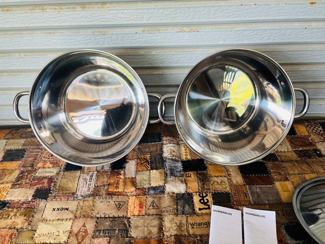 L9★IKEA★両手鍋 新品 未使用品 9L 調理器具 両手鍋 展示品