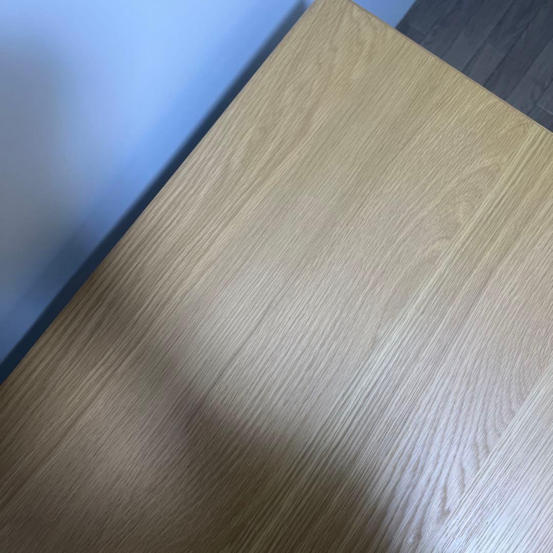 無印良品　折りたたみテーブル　オーク材　幅120cm