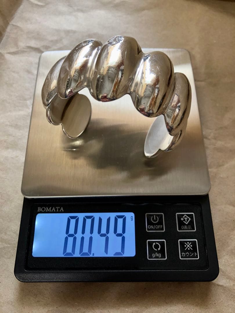 メキシコ製 vintage 925 シルバーバングル taxco