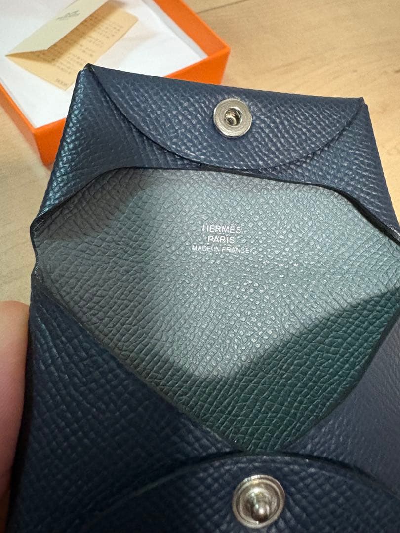 HERMES ネイビー ケース