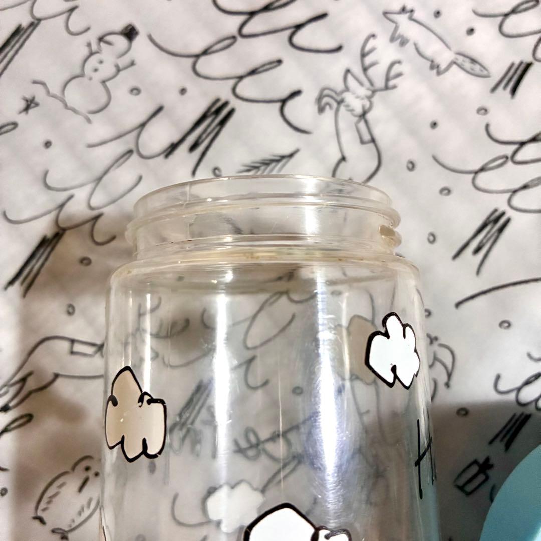 d*3様 プラザ限定　inprivate ピーナッツ スヌーピー 水筒 透明ボト