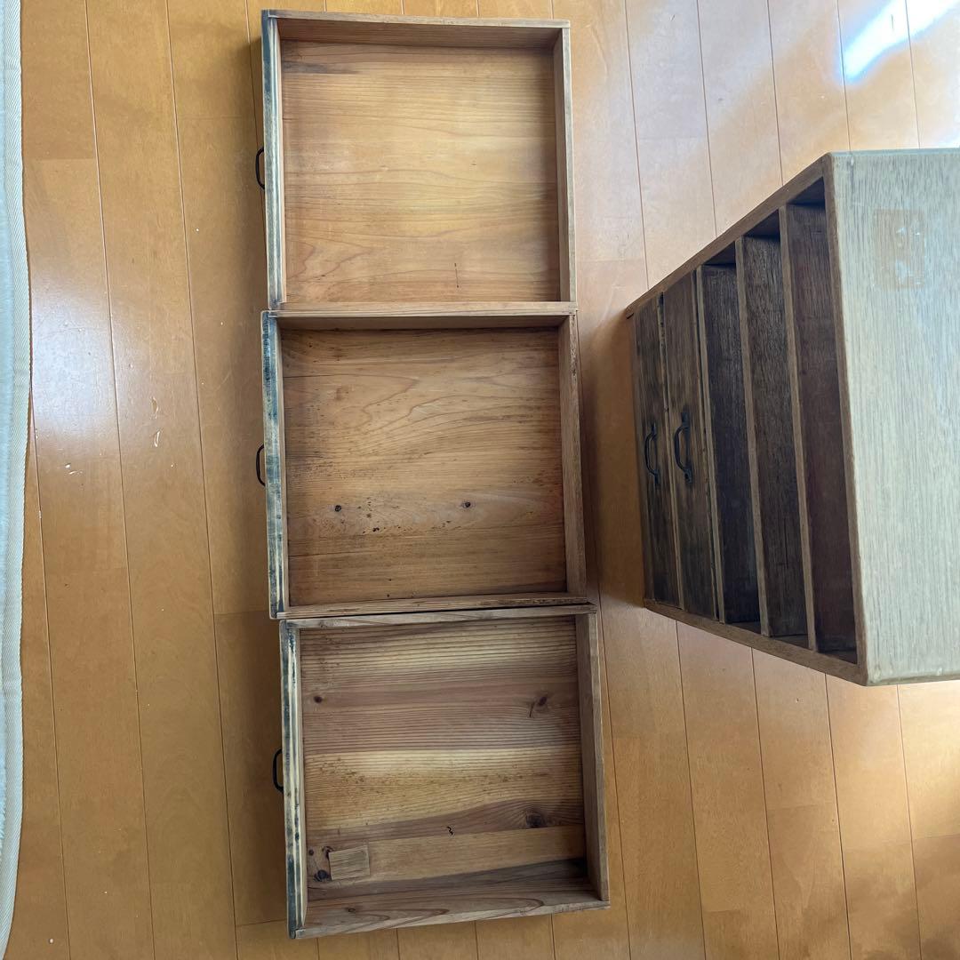 【moko】引き出し　アンティーク　古い家具　５杯