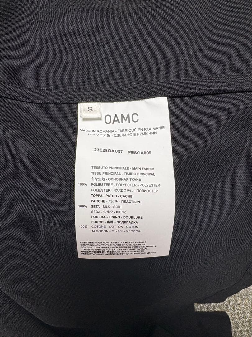 OAMC system shirt システムシャツ