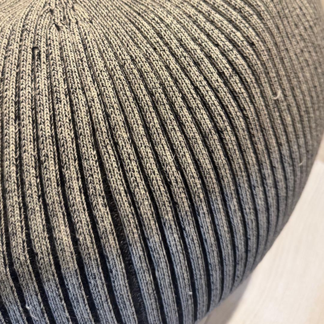 IDEE PUUF ホワイト×ブラック ミックス