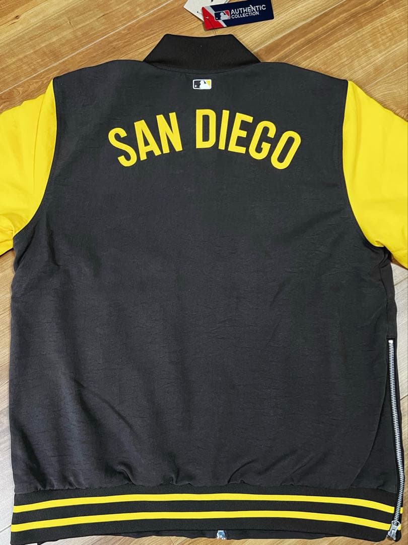 ナイキ サンディエゴパドレス ボンバージャケット サイズL 新品タグ付