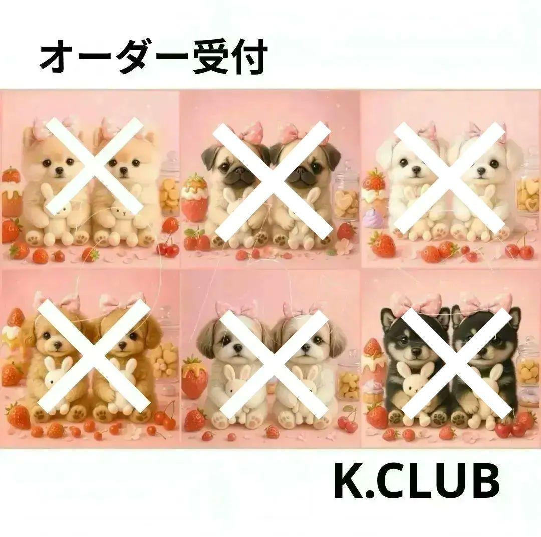 オーダー受付　わんことうさぎ①　ご予約ページ　11/9