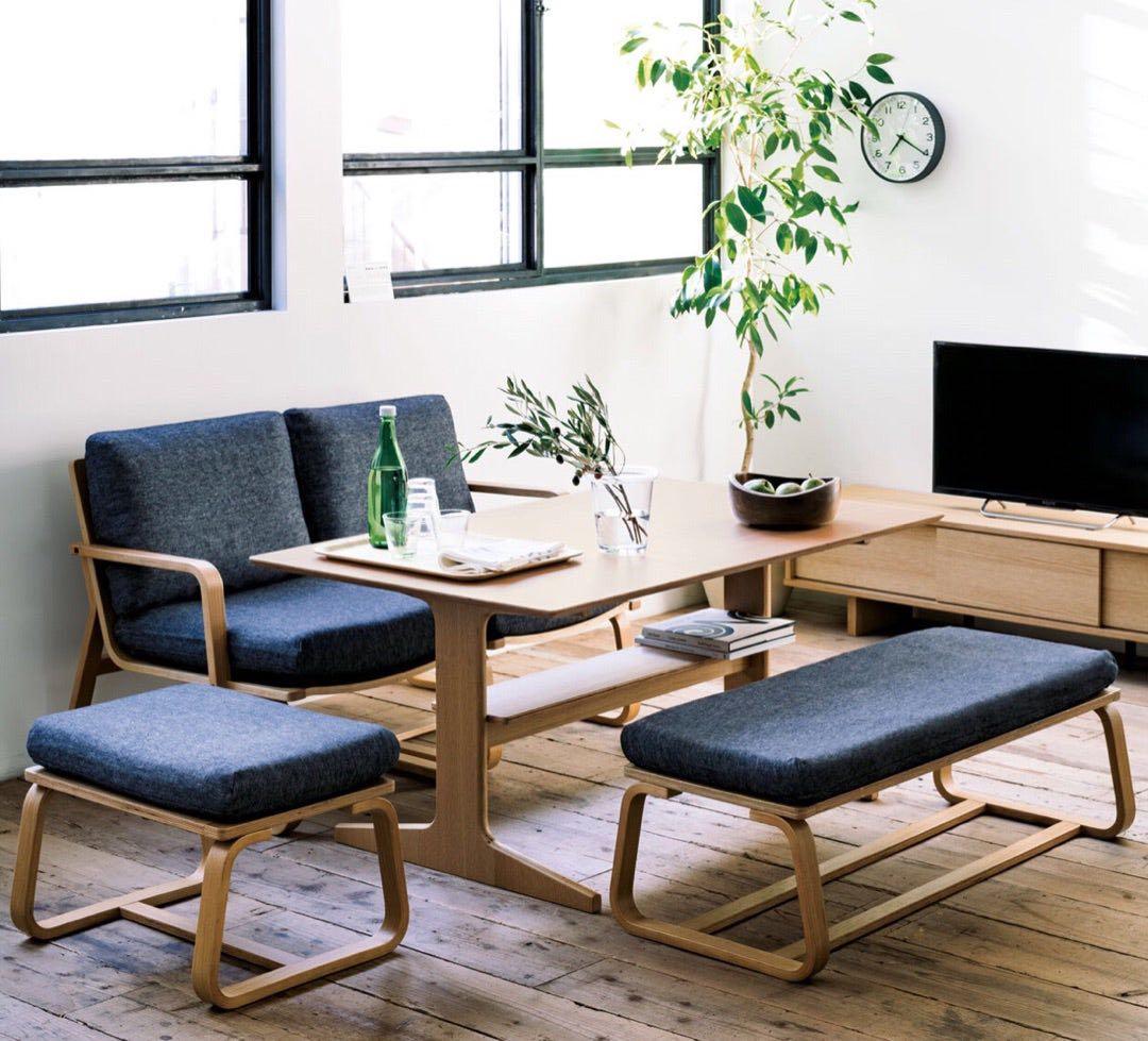 引取　無印良品　リビングでもダイニングでもつかえるテーブル　ソファチェア　ベンチ