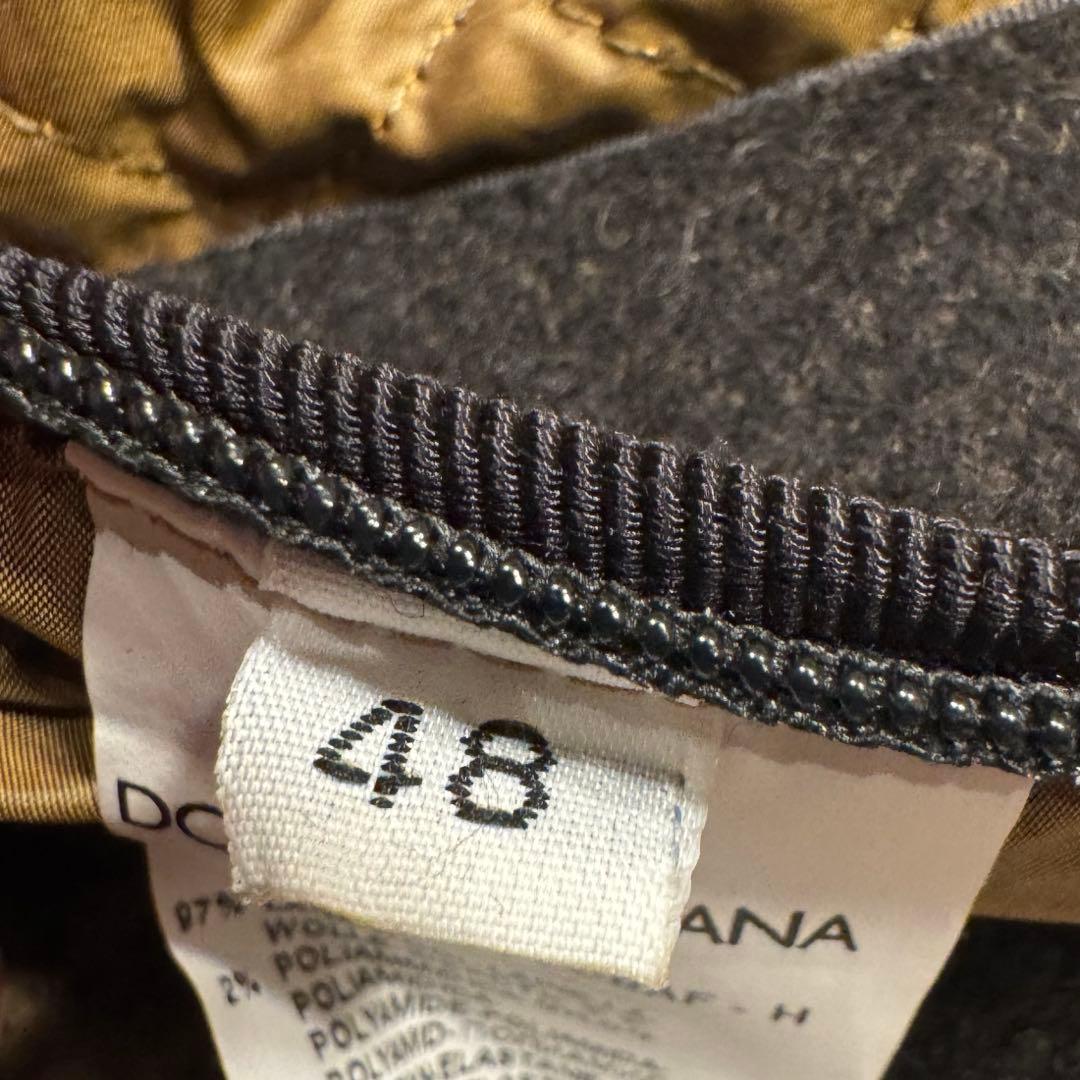 DOLCE & GABBANA ヴァージンウール ボンバージャケット L 正規品