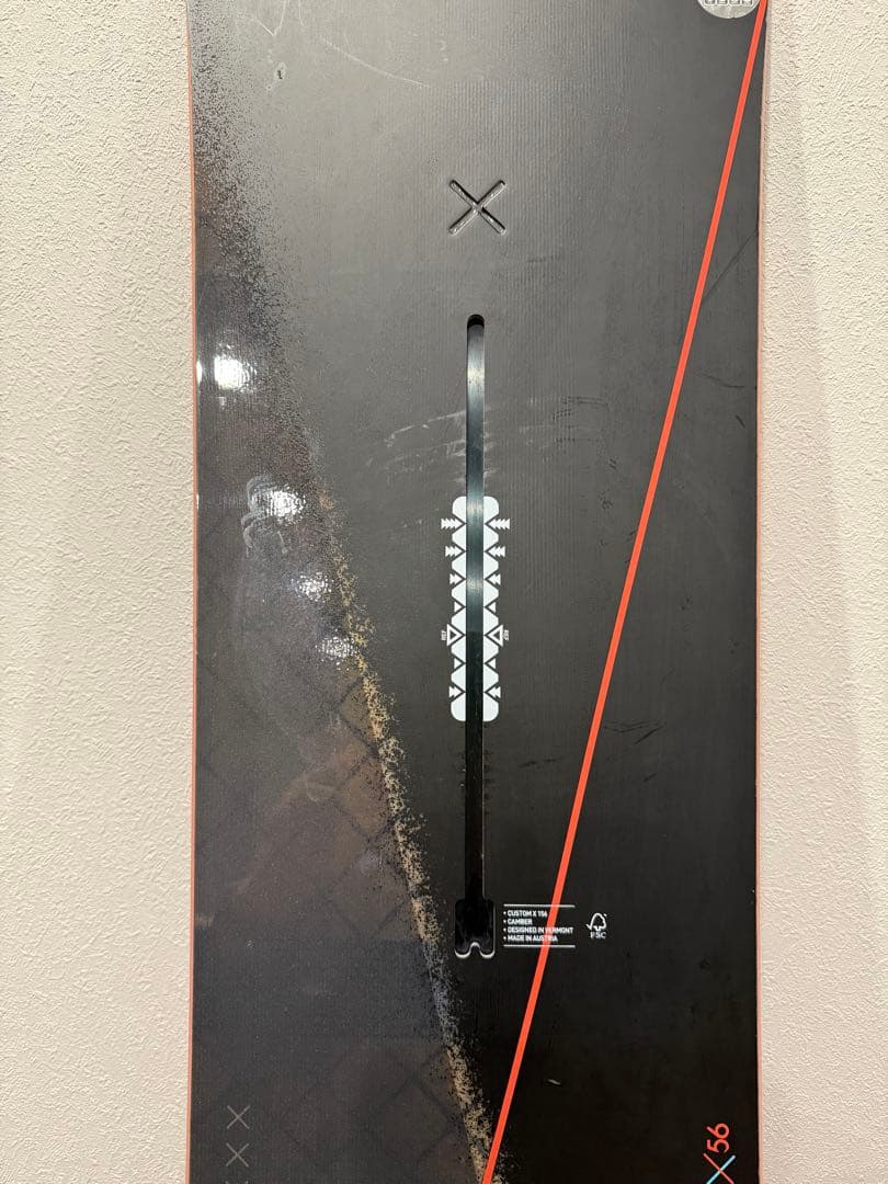 BURTON CUSTOM X 156cm チューナップ済み