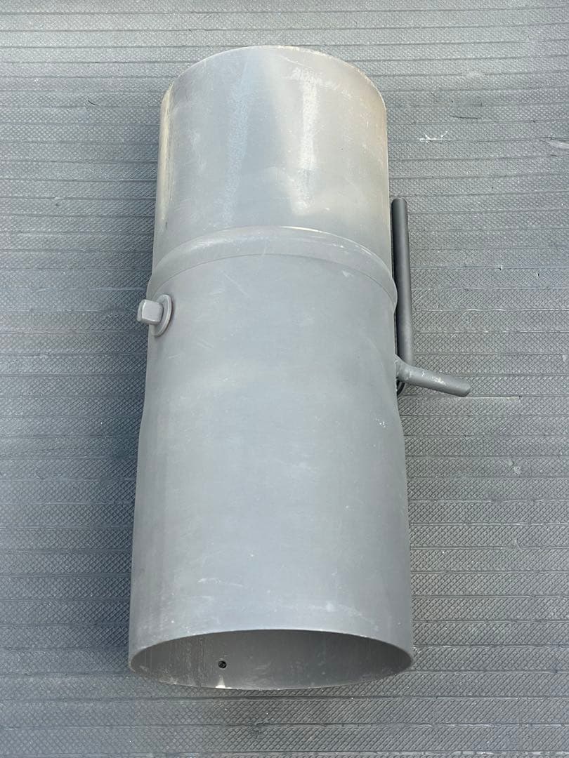 ホンマ製作所 黒耐熱 ダンパー 半直筒 106mm