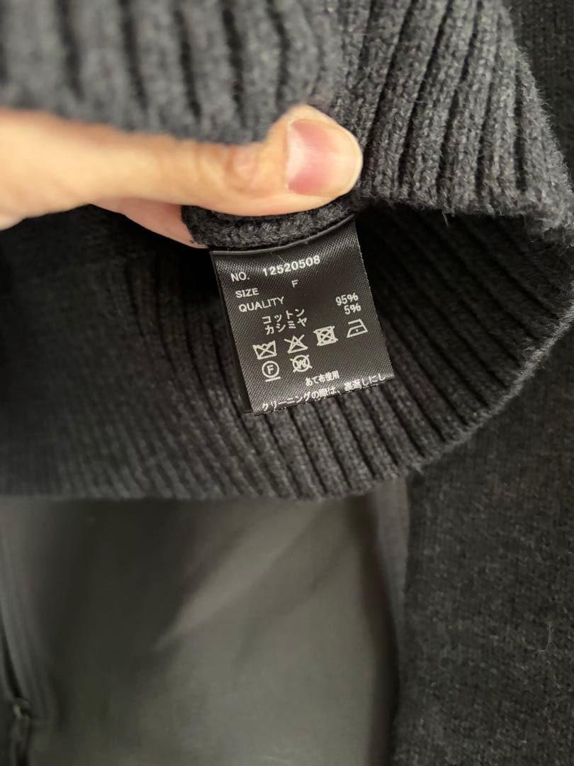 トップス Compact Zip Knit todayful