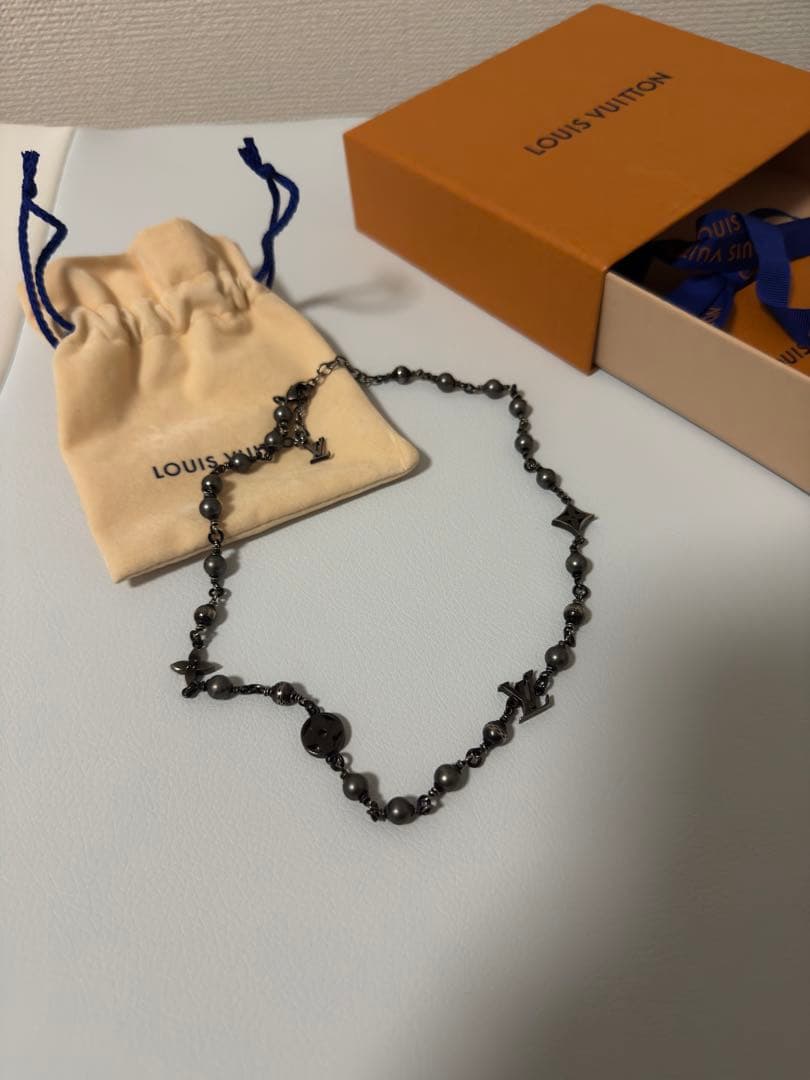 新作　ルイヴィトン　パールネックレス