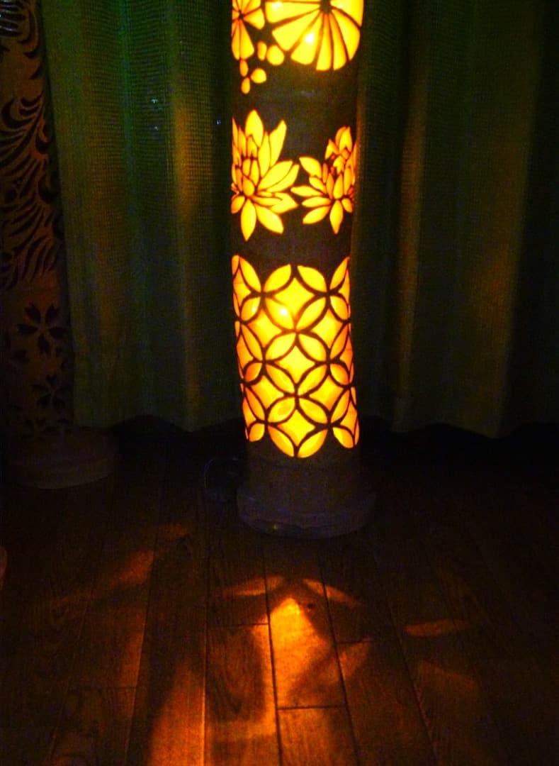 竹灯り 〜蓮の池〜　竹灯籠　極太孟宗竹