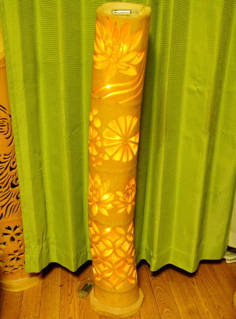 竹灯り 〜蓮の池〜　竹灯籠　極太孟宗竹