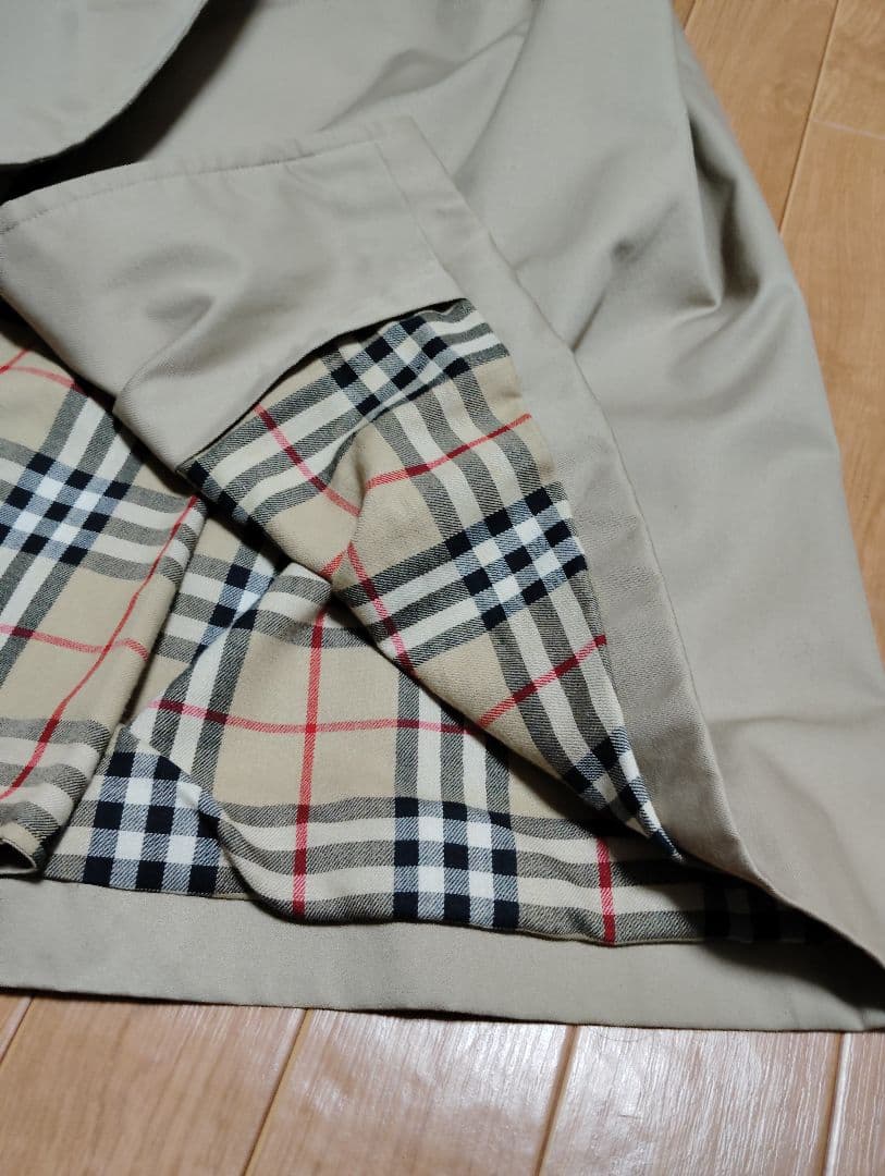 美品 70s〜80s Burberry タブルトレンチコート 英国製