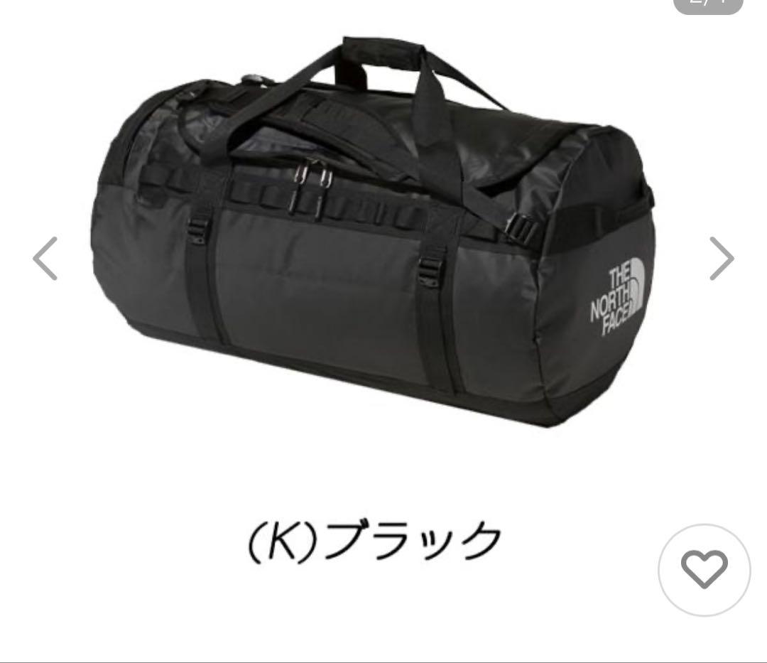THE NORTH FACE ボストンバッグ ブラック 90L