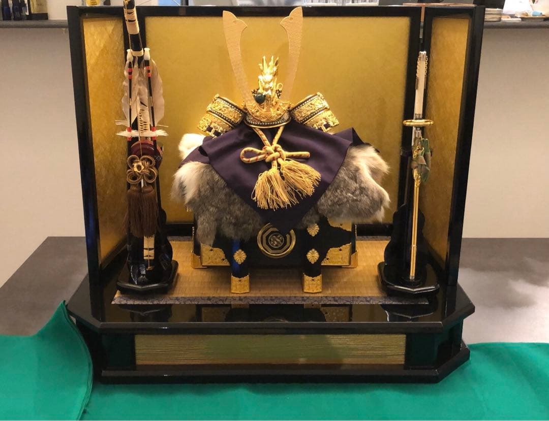 久月　五月人形　兜飾り