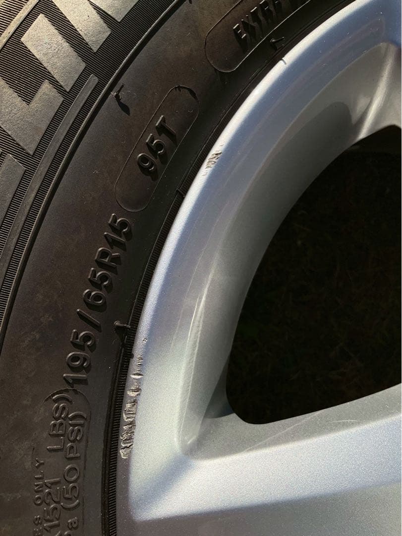 ミシュラン スタッドレスタイヤ 15インチ フォルクスワーゲンホイール