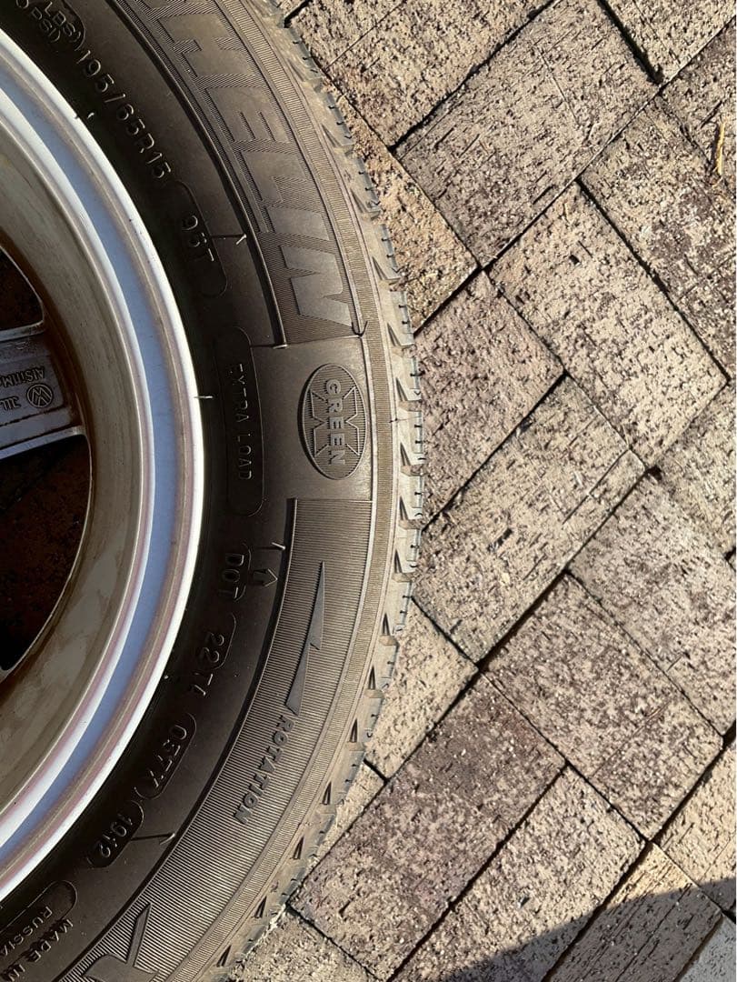 ミシュラン スタッドレスタイヤ 15インチ フォルクスワーゲンホイール