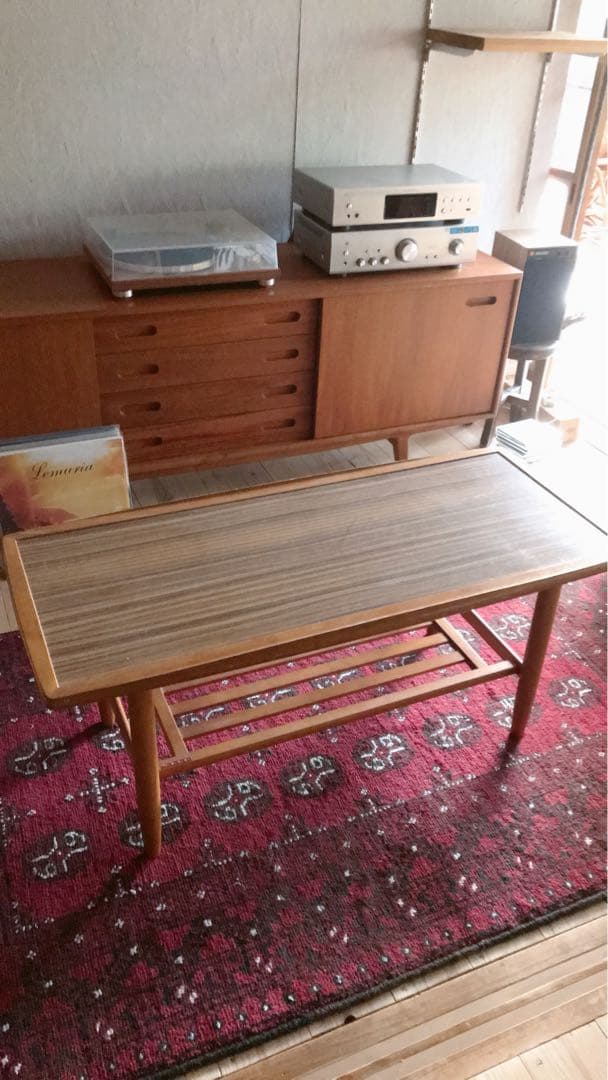 カリモクのテーブル　アンティーク