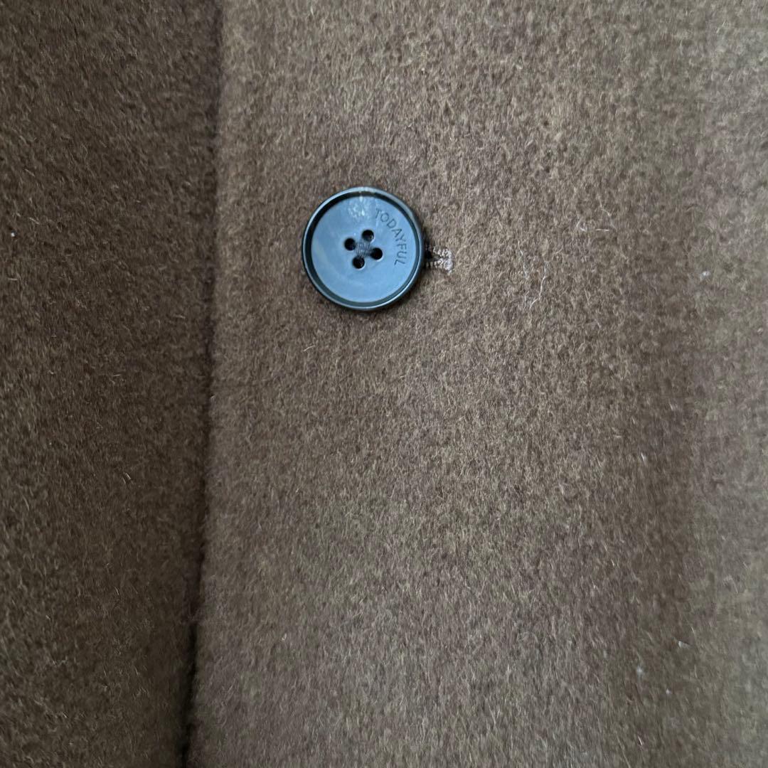 TODAYFUL　Wool Over Coat ウールオーバーコート　38