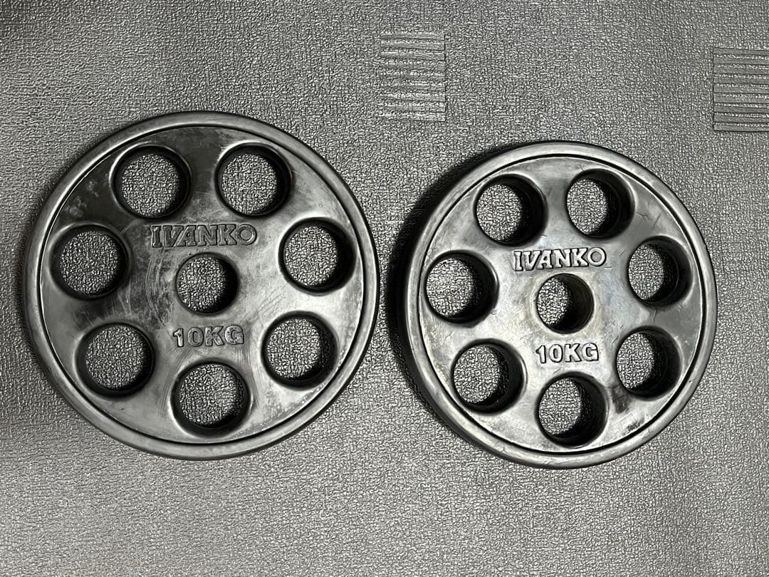 IVANKO 10KG バーベルプレート 2個セット