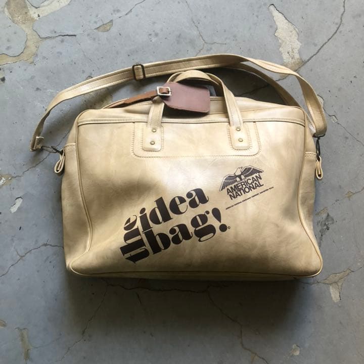 バッグ USA Dead stock 70s Flight Travel Bag