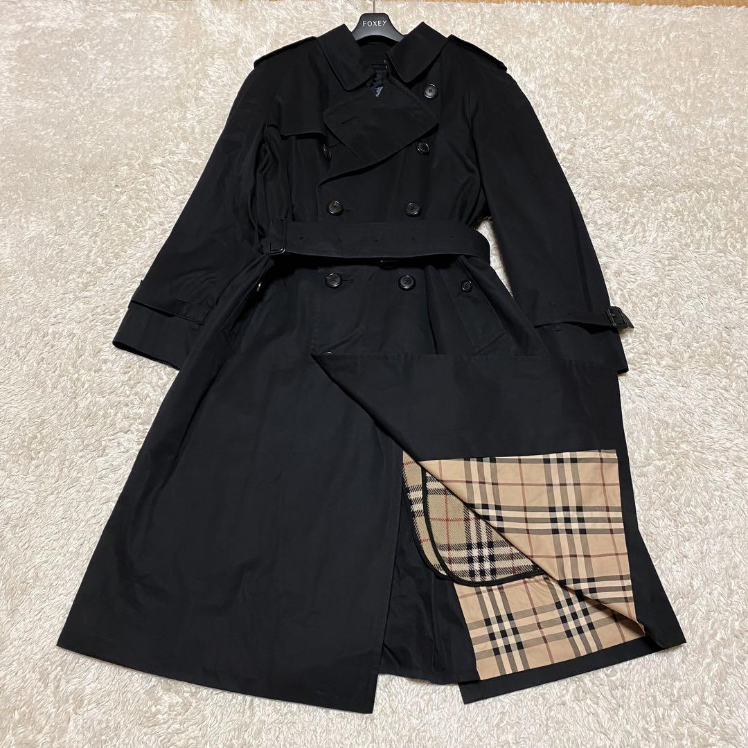 美品✨バーバリーロンドン　トレンチコート　カシミヤ　ライナー　ノバチェック