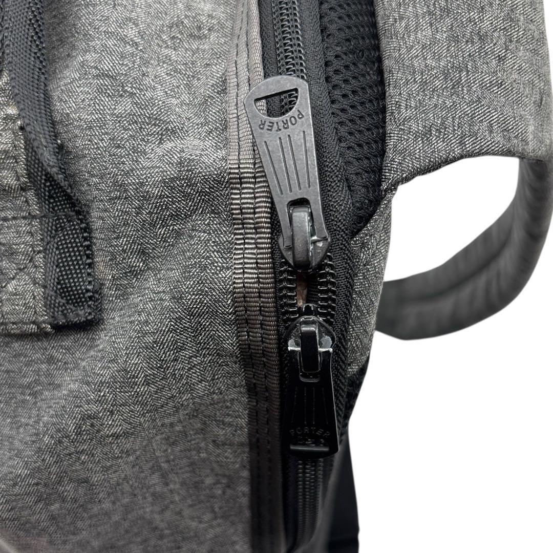 美品◎ ポーター ファンクション 斜めがけ可 ボディバッグ スリングバッグ