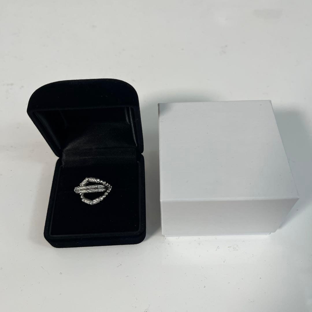 pt999 バックルデザイン フレキシブル リング プラチナ