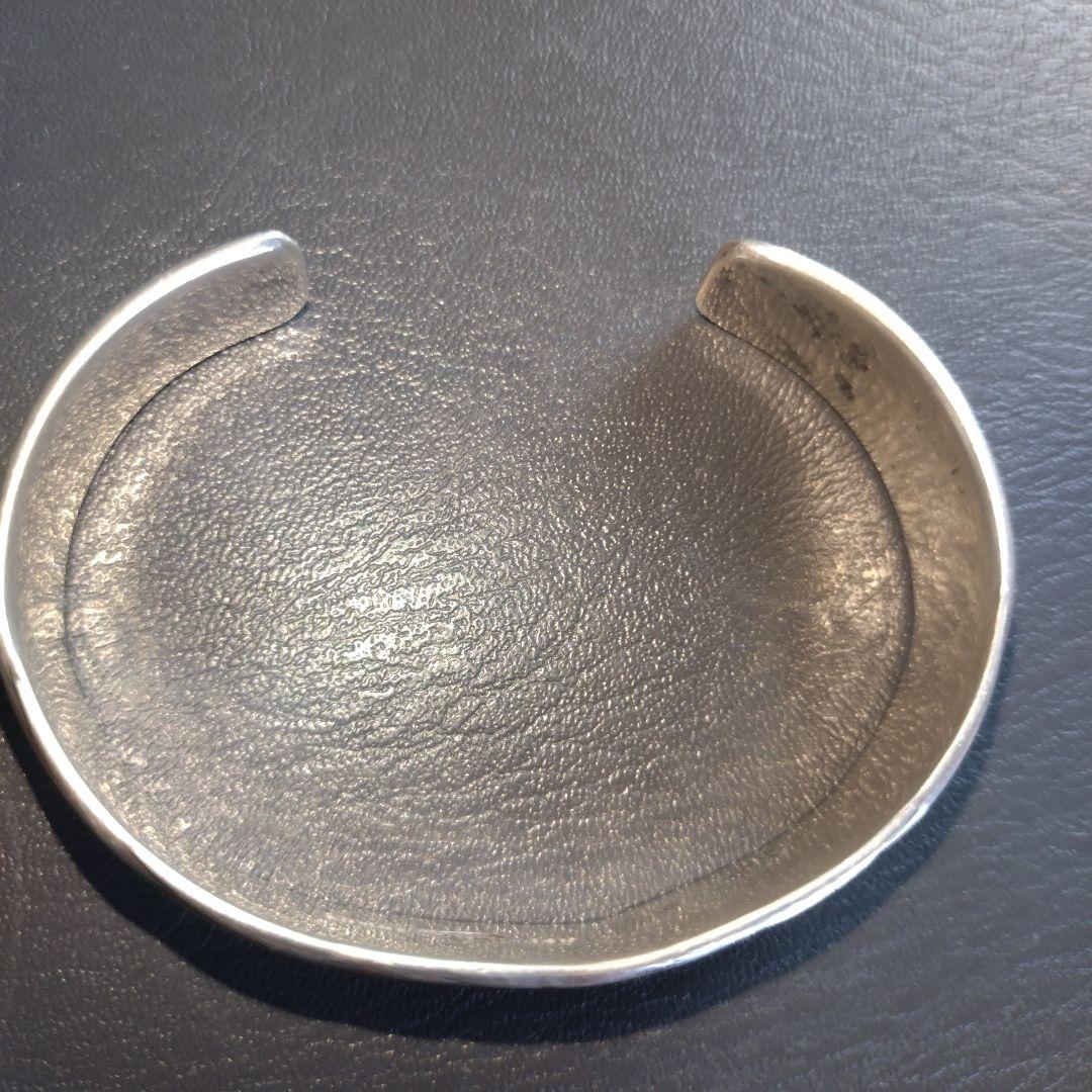 ナバホ　　１４Ｋ×シルバー９２５ バングル