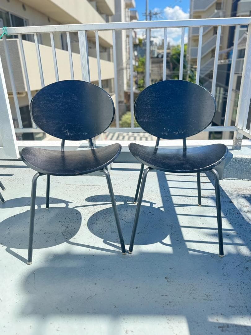 kanademono 曲げ木 プライウッド チェア　2脚　53