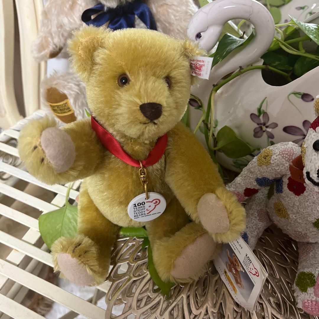 レア　シュタイフ(Steiff) テディベア 限定品 2002年  NO130