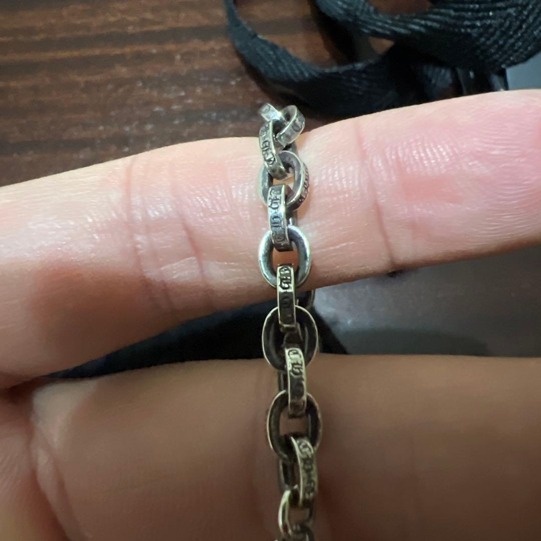 Chrome Hearts ペーパーチェーン ブレスレット 8インチ