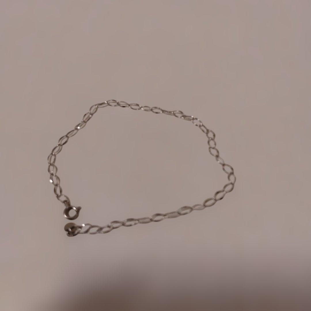 プラチナ リングブレスレット